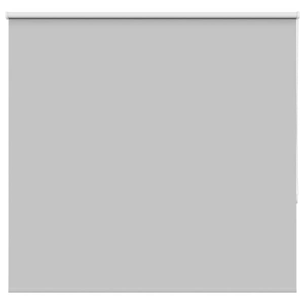 Rullgardin mörkläggning ljusgrå 160x150 cm tyg bredd 156,6 cm