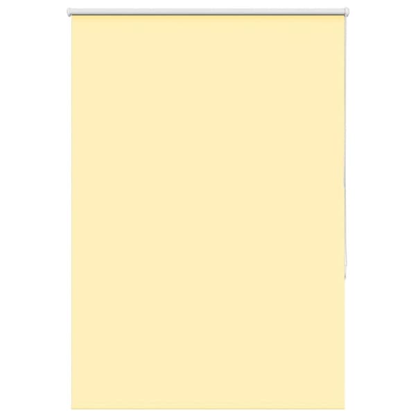 Rullgardin mörkläggningsgul 115x130 cm tyg bredd 110,7 cm