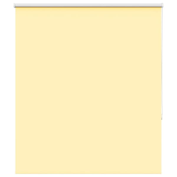 Rullgardin mörkläggningsgul 125x175 cm tygbredd 121,6 cm