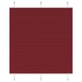 Miniatyrbild 1 av 2: Plisserad persienn Bordeaux röd 115x100 cm tyg bredd 114,4 cm