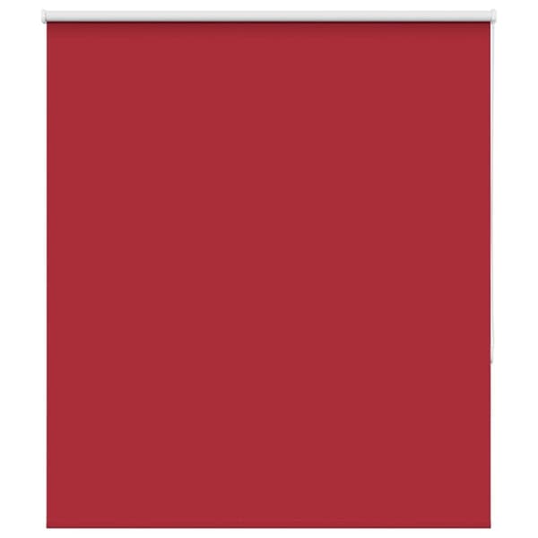 Rullgardin mörkläggningsröd 135x130 cm tyg bredd 131,6 cm
