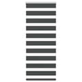 Miniatyrbild 1 av 2: Rullgardin zebra svart 55x150 cm tyg bredd 50,9 cm polyester