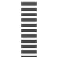 Miniatyrbild 1 av 2: Rullgardin zebra svart 45x150 cm tyg bredd 40,9 cm polyester