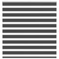 Miniatyrbild 1 av 2: Rullgardin zebra svart 145x100 cm tyg bredd 140,9cm polyester