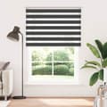 Miniatyrbild 2 av 2: Rullgardin zebra svart 155x200 cm tyg bredd 150,9 cm polyester
