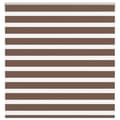 Miniatyrbild 1 av 2: Rullgardin zebra brun 150x100 cm tyg bredd 145,9 cm polyester