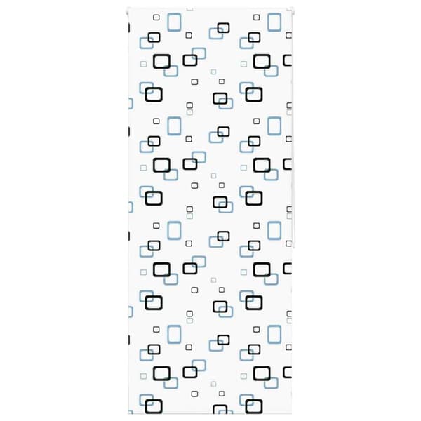 Rullgardin för dusch 100x240 cm tyg bredd 96 cm