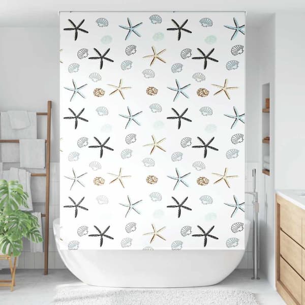 Rullgardin för dusch 160x240 cm tyg bredd 156 cm