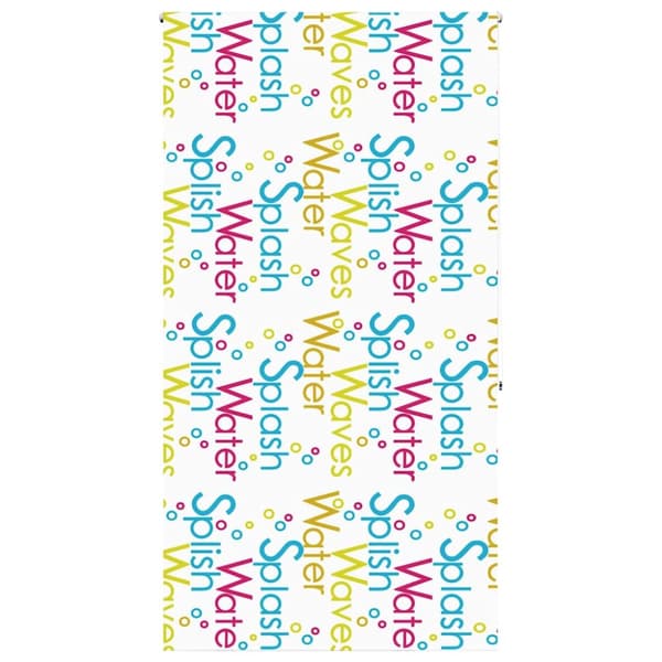 Rullgardin för dusch 140x240 cm tyg bredd 136 cm