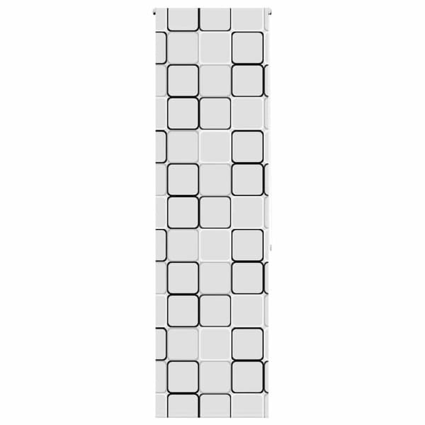 Rullgardin för dusch 80x240 cm tyg bredd 76 cm