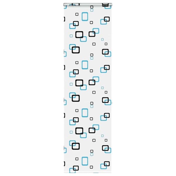 Duschrullgardin med kassett 70x240 cm tyg bredd 66 cm