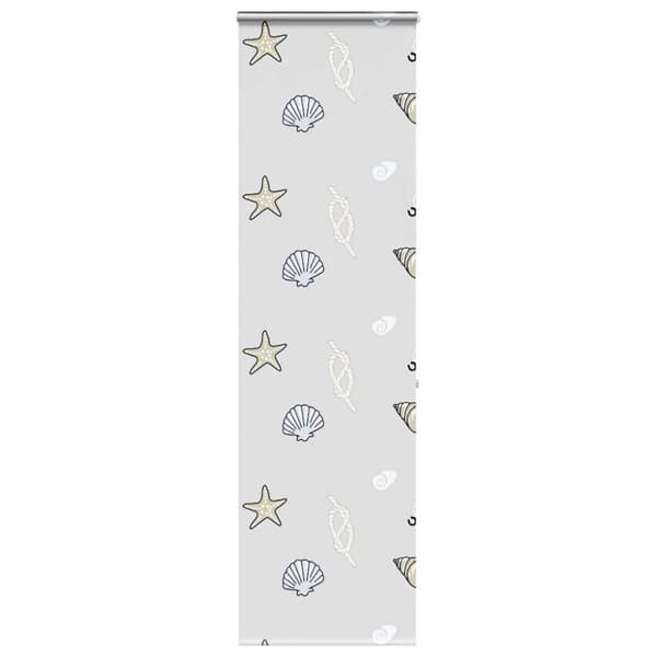 Duschrullgardin med kassett 70x240 cm tyg bredd 66 cm