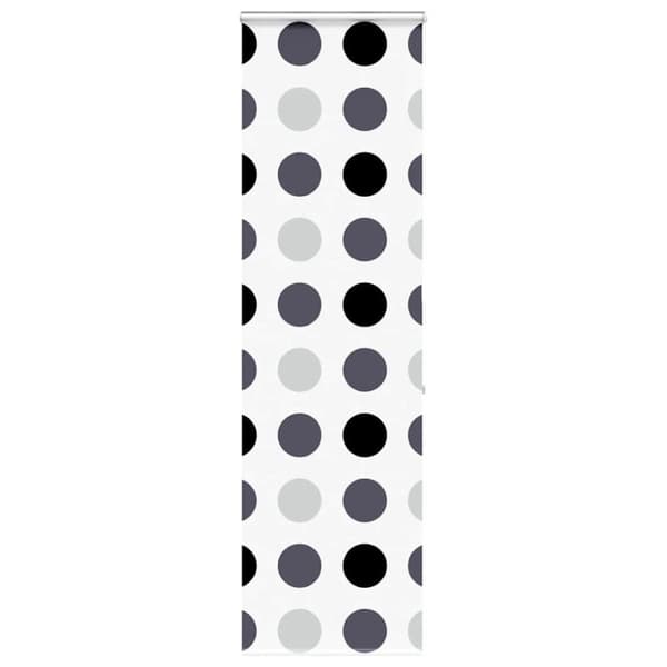 Duschrullgardin med kassett 80x240 cm tyg bredd 76 cm