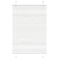 Miniatyrbild 1 av 2: Plisserad persienn vit 95x100 cm tyg bredd 94,4 cm polyester