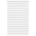 Miniatyrbild 1 av 2: Rullgardin zebra vit 140x200 cm tyg bredd 135,9 cm polyester
