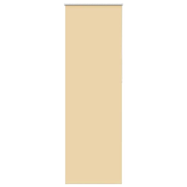 Rullgardin mörkläggningsbeige 75x210 cm tyg bredd 70,7 cm