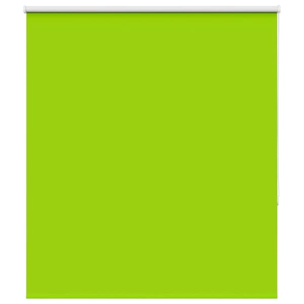 Rullgardin mörkläggning blad grön 140x175 cm tyg bredd 136,6 cm