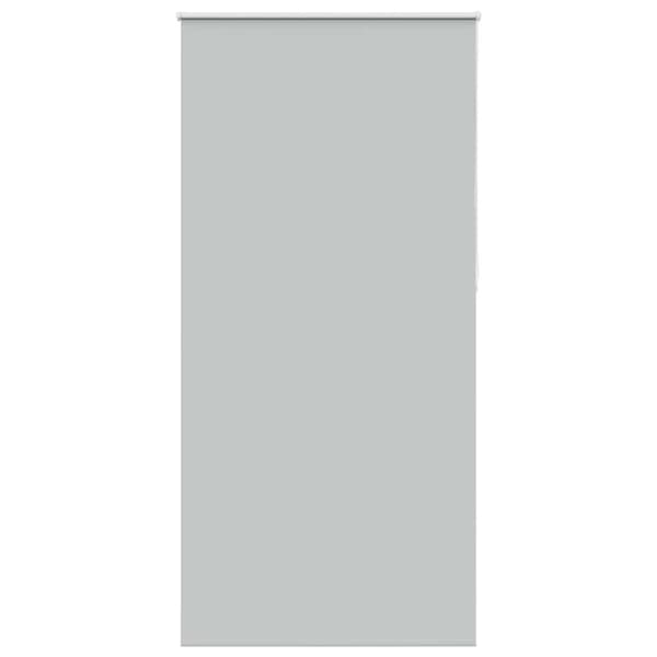Rullgardin mörkläggning ljusgrå 100x230 cm tyg bredd 95,7 cm