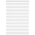 Miniatyrbild 1 av 2: Rullgardin zebra vit 95x150 cm tyg bredd 90,9 cm polyester