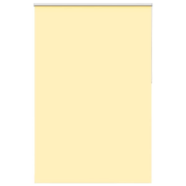 Rullgardin mörkläggningsgul 155x210 cm tyg bredd 151,6 cm