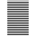 Miniatyrbild 1 av 2: Rullgardin zebra svart 140x230 cm tyg bredd 135,9 cm polyester