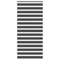 Miniatyrbild 1 av 2: Rullgardin zebra svart 95x200 cm tyg bredd 90,9 cm polyester