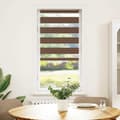 Miniatyrbild 2 av 2: Rullgardin zebra brun 60x150 cm tyg bredd 55,9 cm polyester