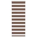 Miniatyrbild 1 av 2: Rullgardin zebra brun 60x150 cm tyg bredd 55,9 cm polyester