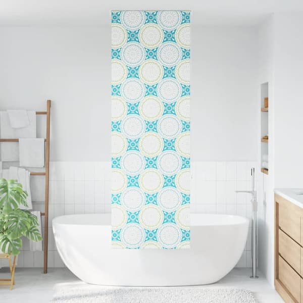 Rullgardin för dusch 70x240 cm tyg bredd 66 cm