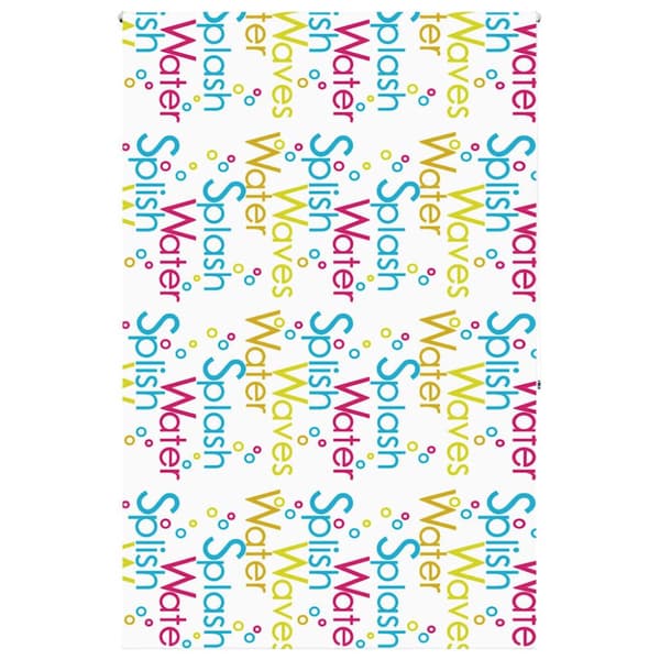 Rullgardin för dusch 150x240 cm tyg bredd 146 cm