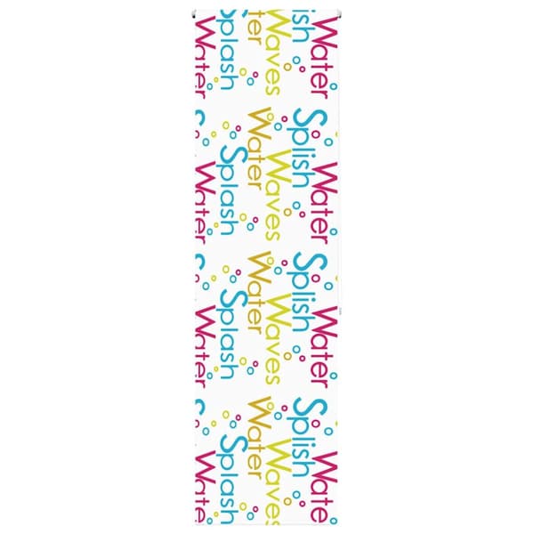 Rullgardin för dusch 80x240 cm tyg bredd 76 cm