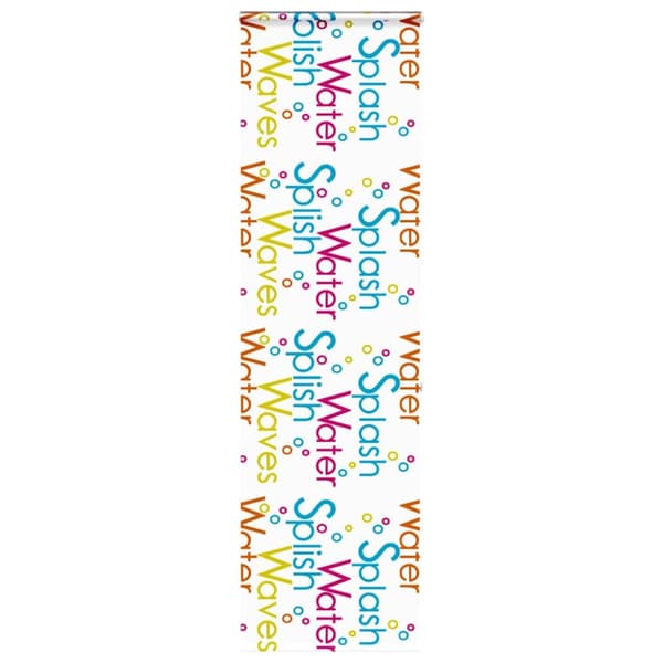 Duschrullgardin med kassett 70x240 cm tyg bredd 66 cm