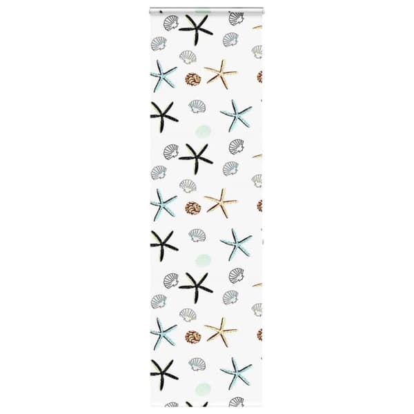 Duschrullgardin med kassett 60x240 cm tyg bredd 56 cm