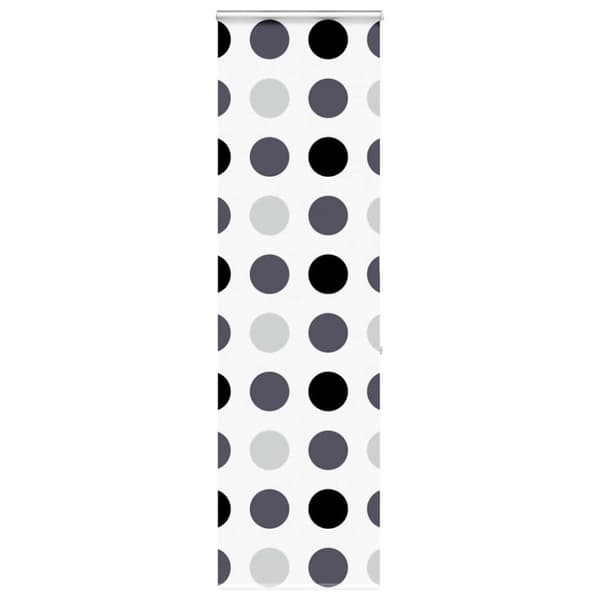 Duschrullgardin med kassett 60x240 cm tyg bredd 56 cm