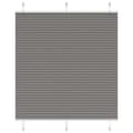 Miniatyrbild 2 av 2: Plisserad persienn antracit 115x100 cm tyg bredd 114,4 cm