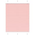 Miniatyrbild 1 av 2: Plisserad persienn rosa 105x150 cm tyg bredd 104,4cm polyester