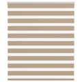 Miniatyrbild 1 av 2: Rullgardin zebra 125x100 cm tyg bredd 120,9 cm polyester