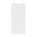 Miniatyrbild 1 av 2: Plisserad persienn vit 60x150cm tyg bredd 59,4cm polyester