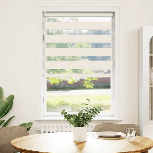 Rullgardin zebra 85x100 cm tyg bredd 80,9 cm polyester