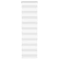Miniatyrbild 1 av 2: Rullgardin zebra vit 45x150 cm tyg bredd 40,9 cm polyester