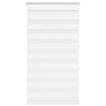 Miniatyrbild 1 av 2: Rullgardin zebra vit 75x150 cm tyg bredd 70,9 cm polyester