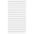Miniatyrbild 1 av 2: Rullgardin zebra vit 135x230 cm tyg bredd 130,9 cm polyester