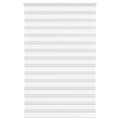 Miniatyrbild 1 av 2: Rullgardin zebra vit 145x200 cm tyg bredd 140,9 cm polyester