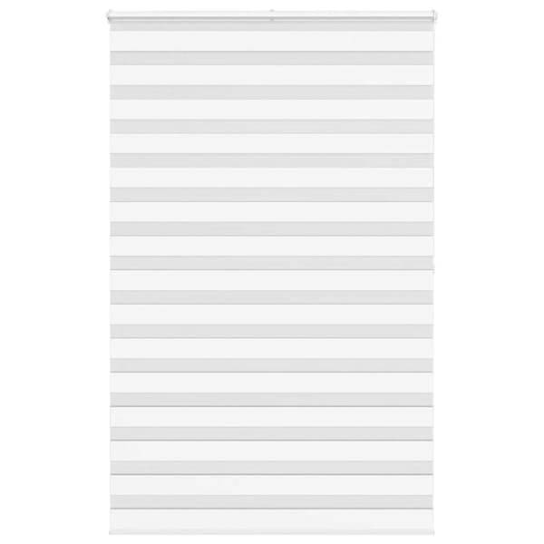 Rullgardin zebra vit 145x200 cm tyg bredd 140,9 cm polyester