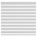 Miniatyrbild 1 av 2: Rullgardin zebra ljusgrå 155x100 cm tyg bredd 150,9cm polyester