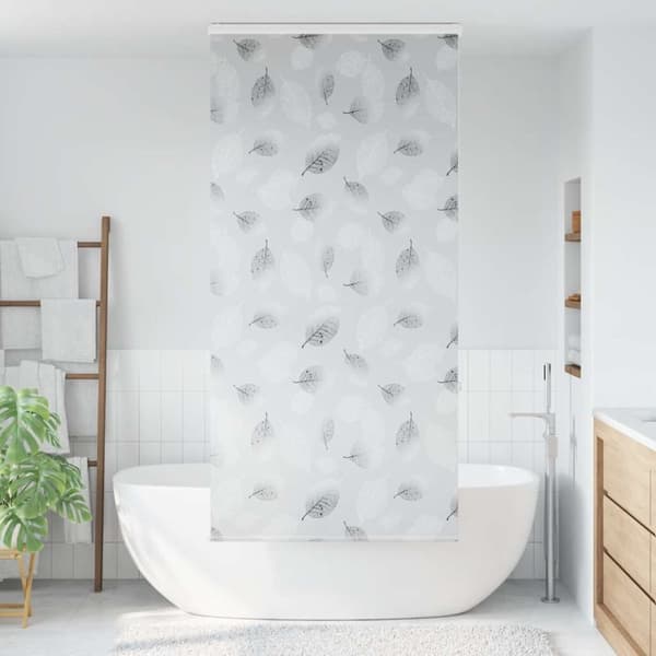 Duschrullgardin med kassett 100x240 cm tyg bredd 96 cm