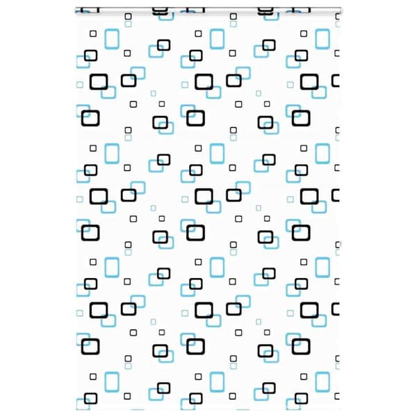 Duschrullgardin med kassett 150x240 cm tygbredd 146 cm