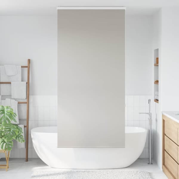 Duschrullgardin med kassett 110x240 cm tyg bredd 106 cm