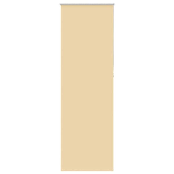 Rullgardin mörkläggningsbar beige 65x210 cm tyg bredd 60,7 cm
