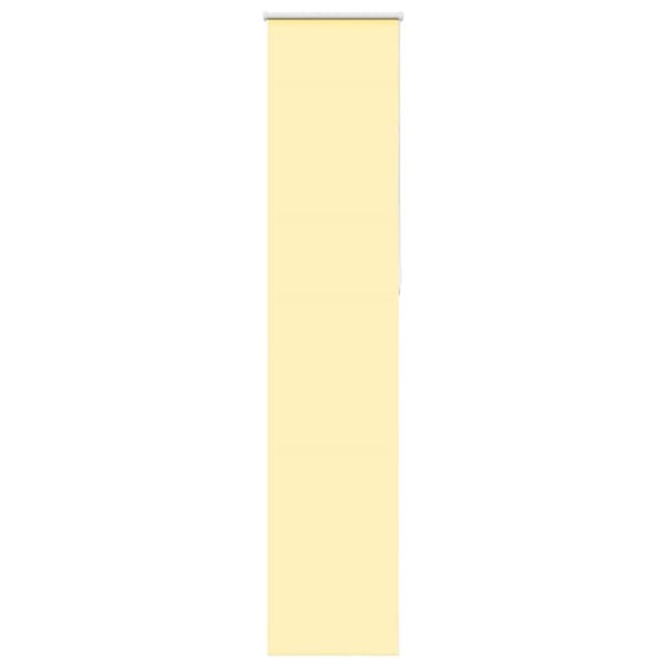 Rullgardin mörkläggningsgul 50x210 cm tyg bredd 45,7 cm